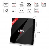 4K ULTRA HD TV BOX H 96 Pro +